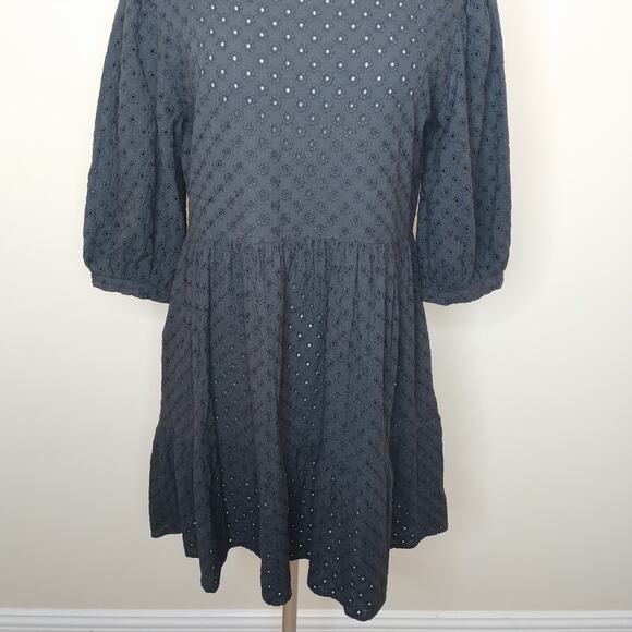 WAYF Eyelet Embroidered Tiered Dress Dede x Emily Collab - Picture 3 of 10